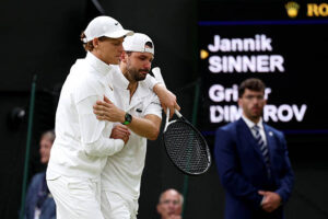 Jannik Sinner vs Grigor Dimitrov at Wimbledon 2025